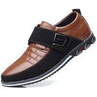 Herren Loafers Premium Leder Komfort Business Casual Oxford Schuhe Kleid Schuhe Mode Kleid Turnschuhe Büro Arbeit Driving Walking Schuhe(Braun,49 EU - 49 EU