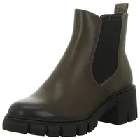 TAMARIS Damen Chelsea Boots Leder; OLIVE/grün; 41 EU