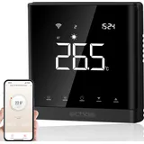 Echos Wandthermostat Heizung Smart Fußbodenheizung WLAN Raumthermostat digital Über Smartphone Tuya Smart Life Amazon Alexa Google Home steuerbar...