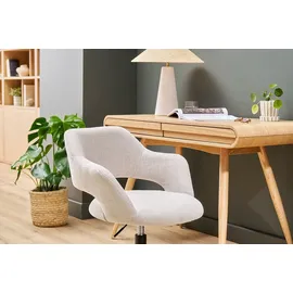 miliboo Jessy Design-Stoff Beige