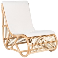 House Nordic Relaxsessel Valencia, in Natur, Rattan - 60x84x90cm (BxHxT)