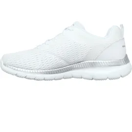 SKECHERS Bountiful Quick Path Damen Silber/Weiß 37