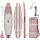 YEAZ SUP Board Set LIDO - EXOTRACE 300 x 76 x 12 cm pink
