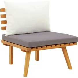 vidaXL Modell 19 Loungeset mit Kissen braun