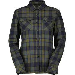 Scott Shirt W's Heritage Pile fir green/wild red (7658) M