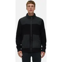 CAMEL ACTIVE Strickjacke schwarz M