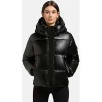 khujo Steppjacke »Steppjacke Devina Shiny-YM schwarz