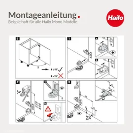 HAILO Mono 20 l Grau/Schwarz