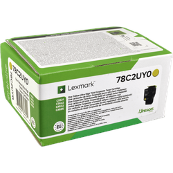 Lexmark Toner 78C2UY0  yellow