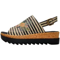 DOGO Damen Gigi Heeled Sandalen, Mehrfarbig, 36 EU
