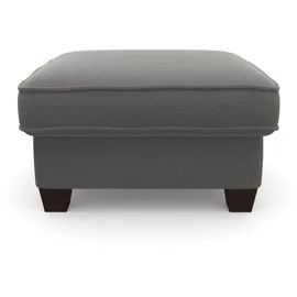 Home Affaire Hocker 1 Stk. Luxus-Microfaser 75 x 47 x 65 cm Grau