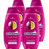 Schauma Fresh it up Pflege Shampoo mit Passionsfrucht 400ml 4er Pack