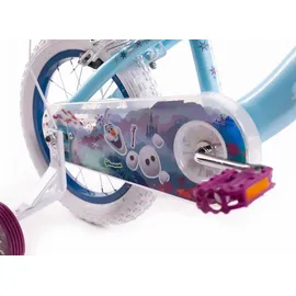 HUFFY Kinderfahrrad, 14 Zoll Frozen blau)