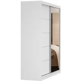 fabryka mebli idźczak Schwebetürenschrank Bella 183 x 218 x 61 cm Weiß