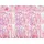 Partydeco Hängedekoration Türvorhang Lametta 100x200cm, Pink Irisierend
