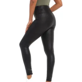 Magic Bodyfashion Leggings in Leder-Optik, Black, XL