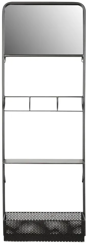 designline »Djay« Wandregal mit Spiegel 43x120 cm