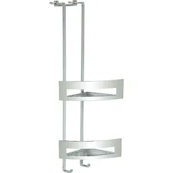 Türetagere system 2, Duschkörbe verstellbar (Ausführung: Türetagere Emco System 2 mit 2 verschiebbaren Körben)