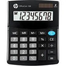 HP Tischrechner OfficeCalc 108 schwarz