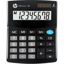 HP Tischrechner OfficeCalc 108 schwarz