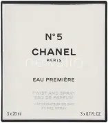 Chanel No 5 Eau Premiere Giftset 2x Edp Spray Refill 20Ml/1x Edp Spray 20Ml/Purse and Spray 60 ml