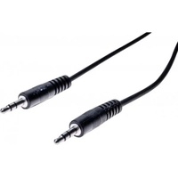 Tecline Audio-Kabel 3 m Schwarz