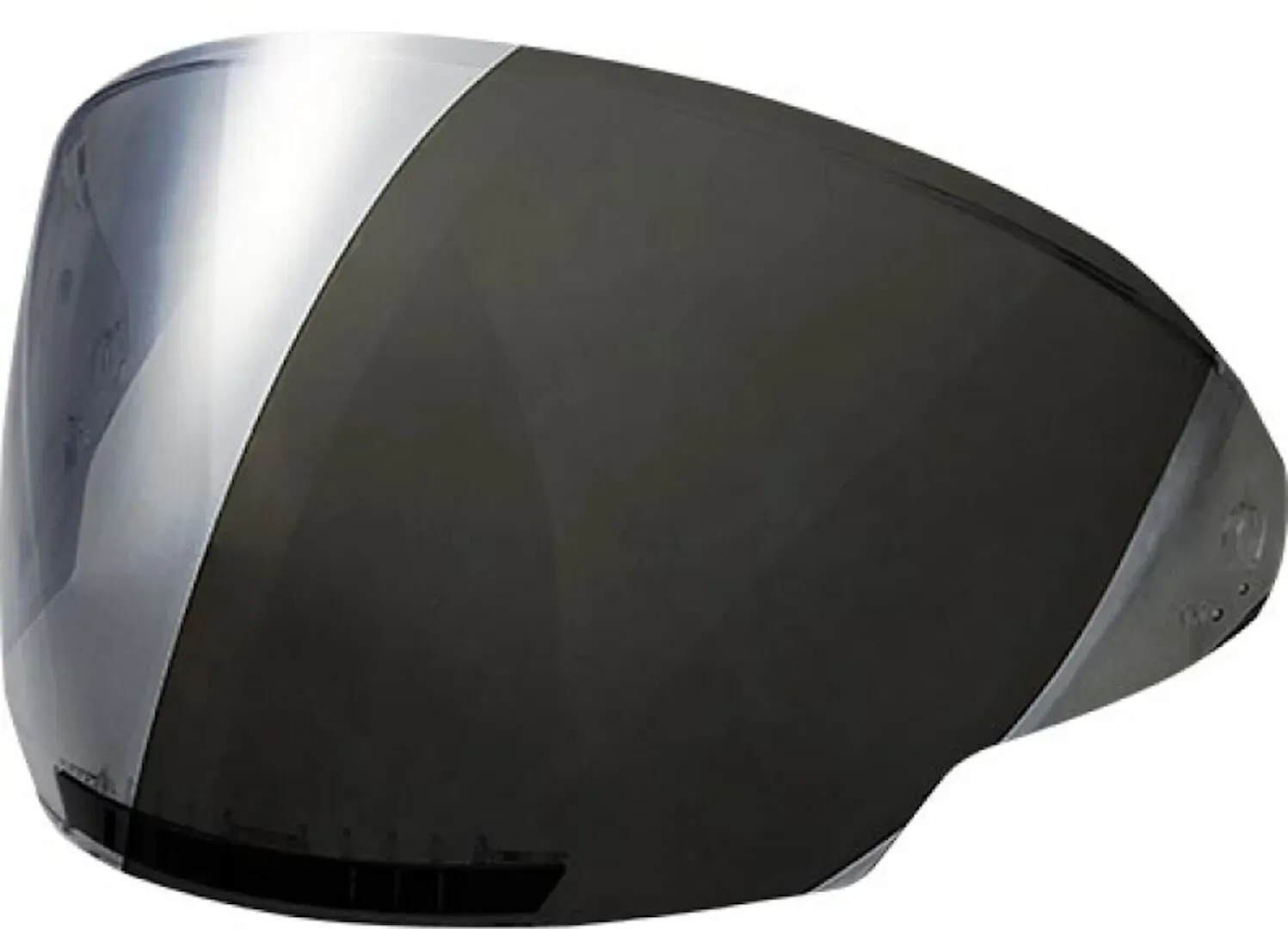 LS2 OF600 Copter Visor, zilver