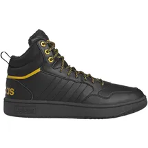 adidas Hoops 3.0 Mid Core Black / Core Black / Preloved Yellow 43 1/3