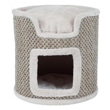 Trixie Cat Tower Ria Ø 37 x 37 cm grau/natur