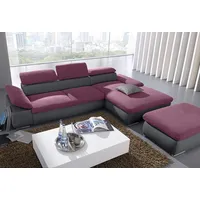 sit&more Ecksofa »Valantine L-Form«, inkl. Kopf- und Armteilverstellung, wahlweise mit Bettfunktion