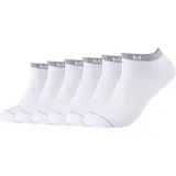 Mustang Sneakersocken 6-Paar Weiß 43-46