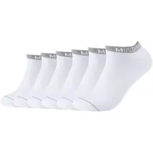 Mustang Sneakersocken 6-Paar Weiß 43-46