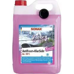 SONAX AntiFrost & Klarsicht Zirbe -20°C 5l Frostschutz, Scheibenreinigungsanlage  01315000