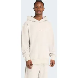 adidas Kapuzensweatshirt ADIDAS SPORTSWEAR "ALL SZN LUXE HOODIE", Herren, Gr. M, grau (wonder aluminium), Obermaterial: 100% Polyester, angesetztes Bündchen, Sweatshirts
