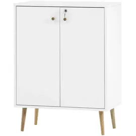 Schildmeyer Jonte Aktenschrank 65,2 x 39 x 86,5 cm weiß