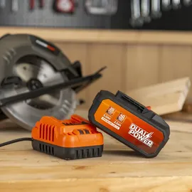 Powerplus Dual Power Akku- und Ladegerät-Set 20 V 2 Stück