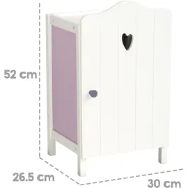 roba Kleiderschrank Fienchen weiß/lila