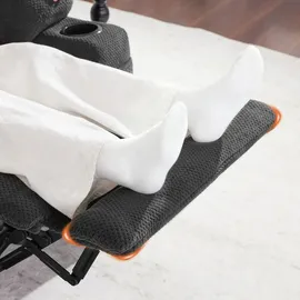 MCombo M Mcombo Fernsehsessel elektrisch verstellbar, Relaxsessel mit Liegefunktion, tv Sessel mit Massage & Wärmefunktion, usb & Getränkehalter,