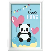 Ravensburger Malen nach Zahlen 20058 - Panda Love - Kinder ab 7 Jahren