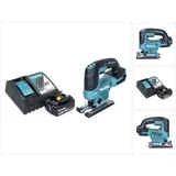 Makita DJV 184 RT1 Akku Pendelhub Stichsäge 18 V Brushless + 1x Akku 5,0 Ah + Ladegerät