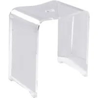 RIDDER Duschhocker Trendy transparent weiß