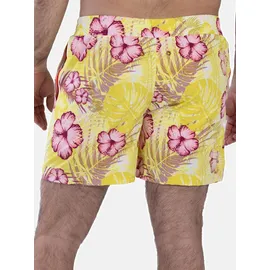 frozen cape Badeshorts RIBERA mit integrierter Kompressionsshort gelb XXL