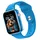 Maxcom Fw59 Kiddo 4G BT 46 mm Kunststoffgehäuse blau Silikonarmband blau One Size