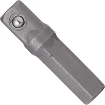 VIGOR Adapter V2452N 1/4 Zoll (6,3 mm) Sechskant/Vierkant 30 mm