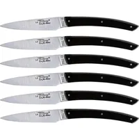 Laguiole Jean Dubost Messer Set 6 tlg., Acrylic Black