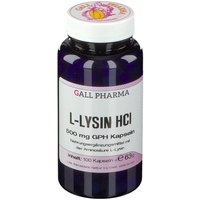 Hecht Pharma L-Lysin HCl 500 mg GPH Kapseln 100 St.