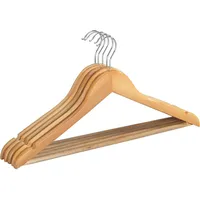 Wenko Wenko, Kleiderbügel Eco 5 St./Pack. Eco Holz braun