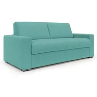 Nixon Schlafsofa Mit 20 Cm Matratze Aus Wasserfestem Stoff T03 220 Cm (mat. 160x197) Aquamarin