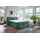 PLACES OF STYLE Boxspringbett PLACES OF STYLE "Rosà", grün, B:184cm L:224cm, Komplettbetten, Boxspringbett, H3/H3, H3/H4, H4/H4 möglich