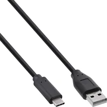 InLine USB-C auf USB-A 5 m Schwarz